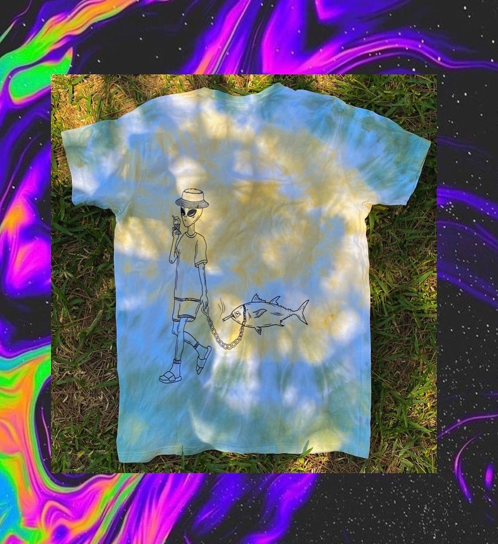 Image of I want to belive - Tie dye