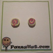Image of Swirl Earrings (assorted colors)