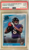 Lamar Jackson Optic PSA 9