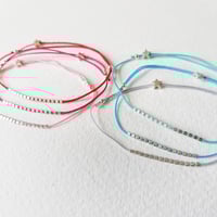 Image 2 of COLETTEmini silver star on rose