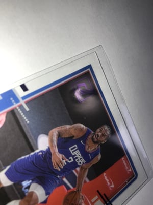 Kawhi Leonard “2021” Clearly Donruss (Purple Foil) SP