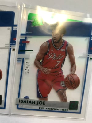 Isaiah Joe (2 Card Lot)