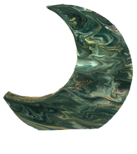 Image 2 of Moon wooden stand 