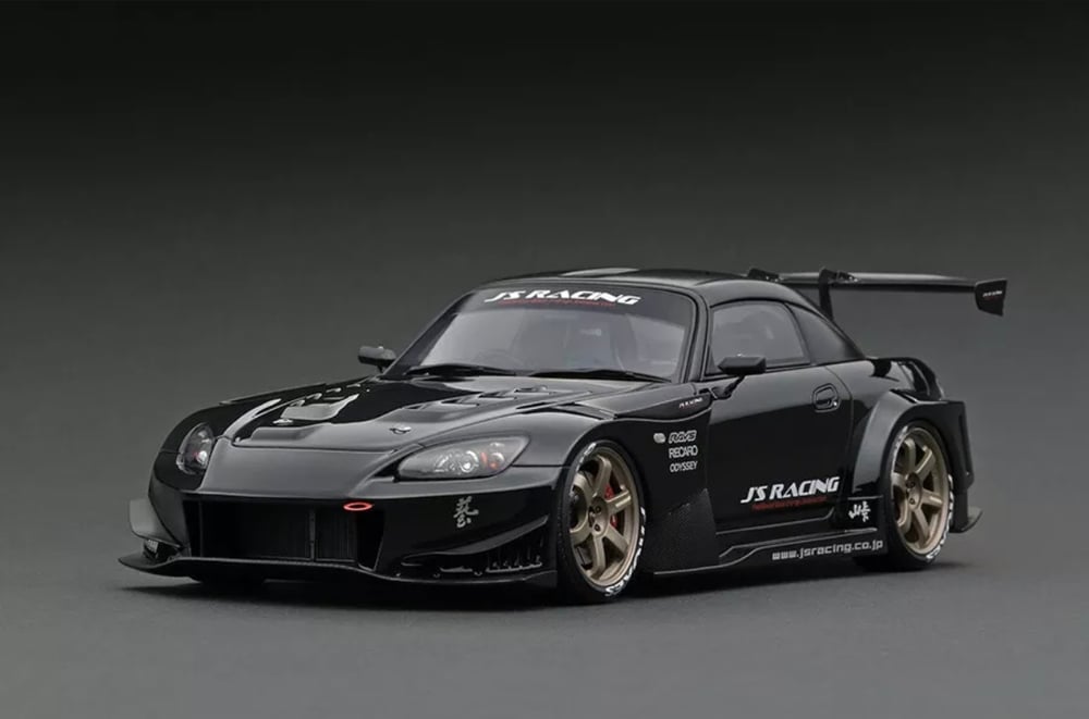 Image of 1/18 IGNITION MODEL J'S RACING S2000 (AP1) Black IG2015