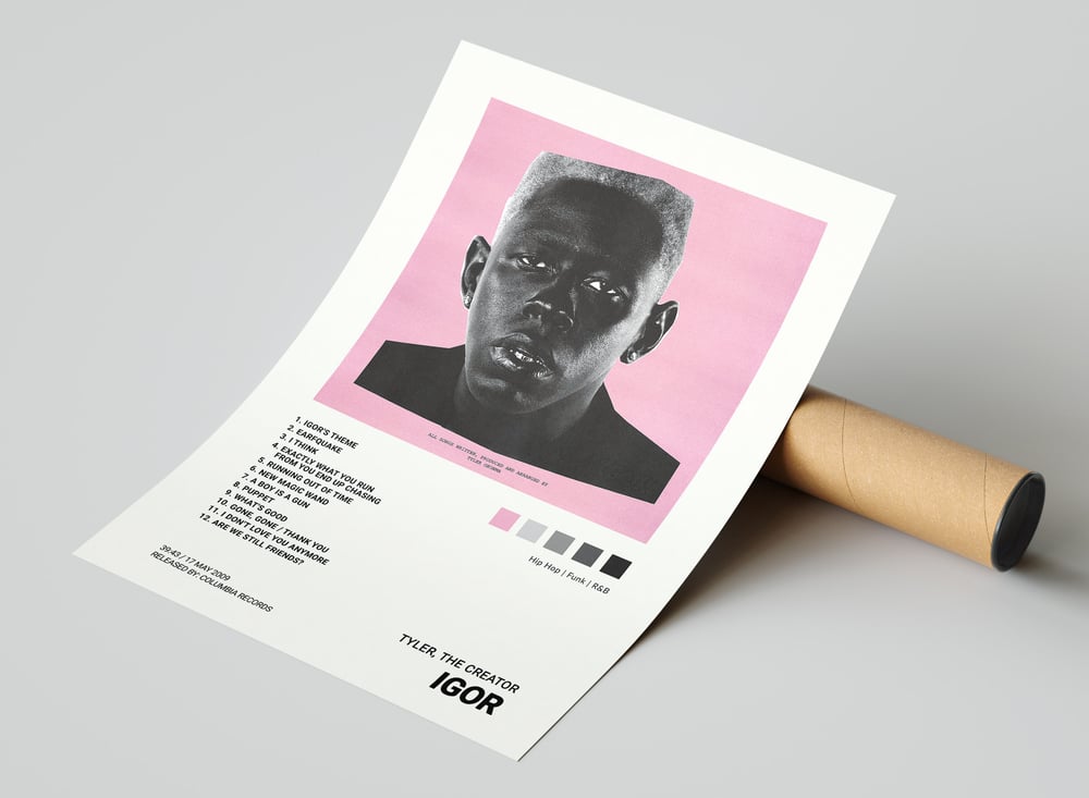 Tyler, le créateur - Couverture de l'album Igor Poster