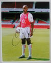 Arsenal Legend Patrick Vieira signed 10x8