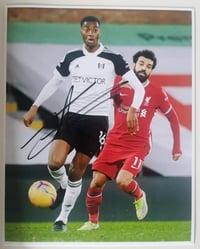 Tosin Adarabioyo Signed Fulham 10x8