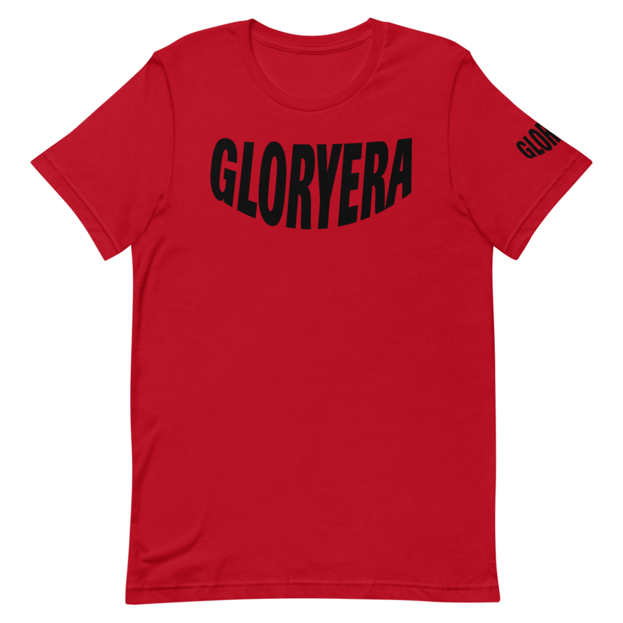 Image of GLORYERA® CREW TEE (RED/BLACK)