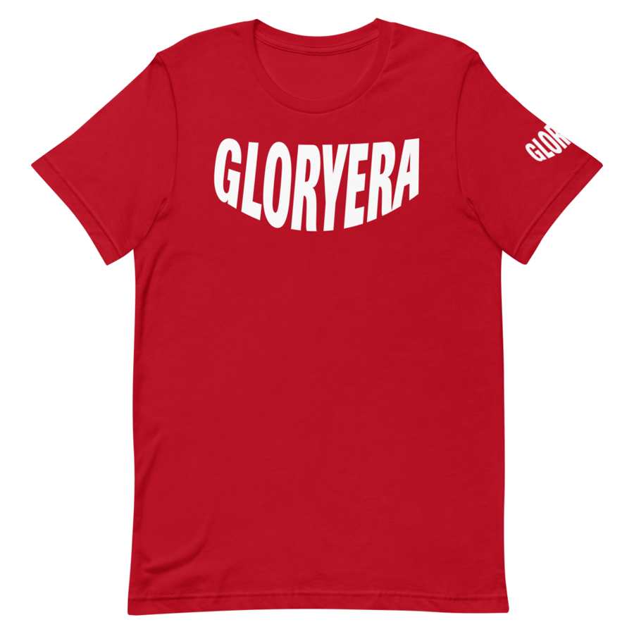 Image of GLORYERA® CREW TEE (RED/WHITE)
