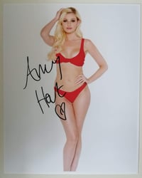 Amy Hart signed 10x8 Photo