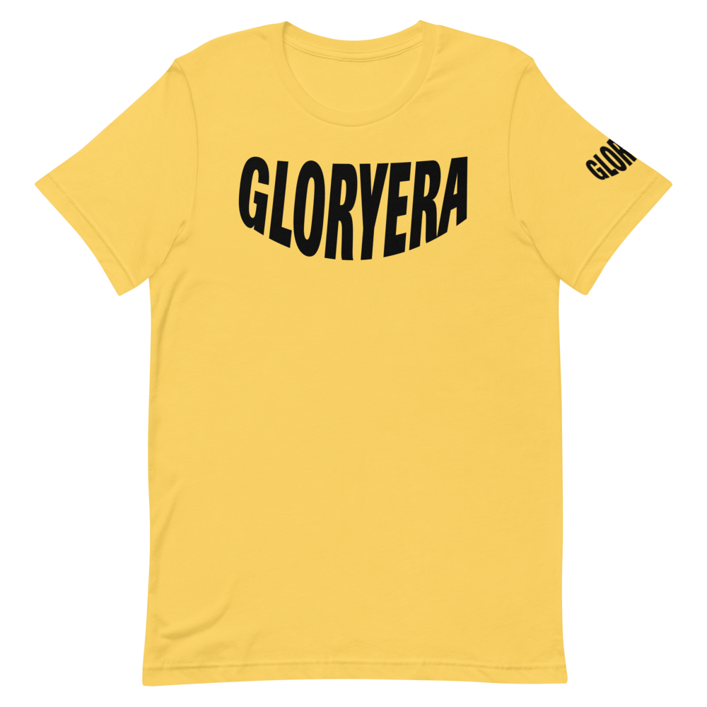 Image of GLORYERA® CREW TEE (YELLOW/BLACK)