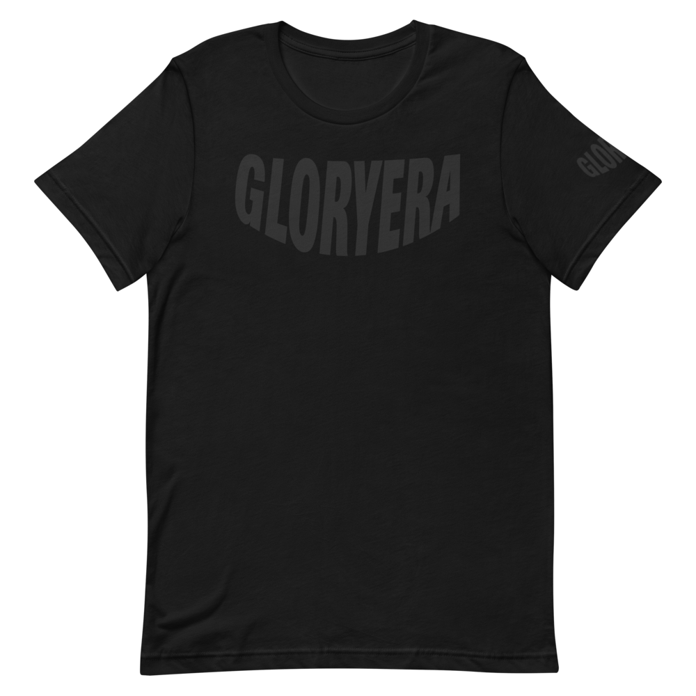 Image of GLORYERA® CREW TEE (BLACK/SHADED BLACK)