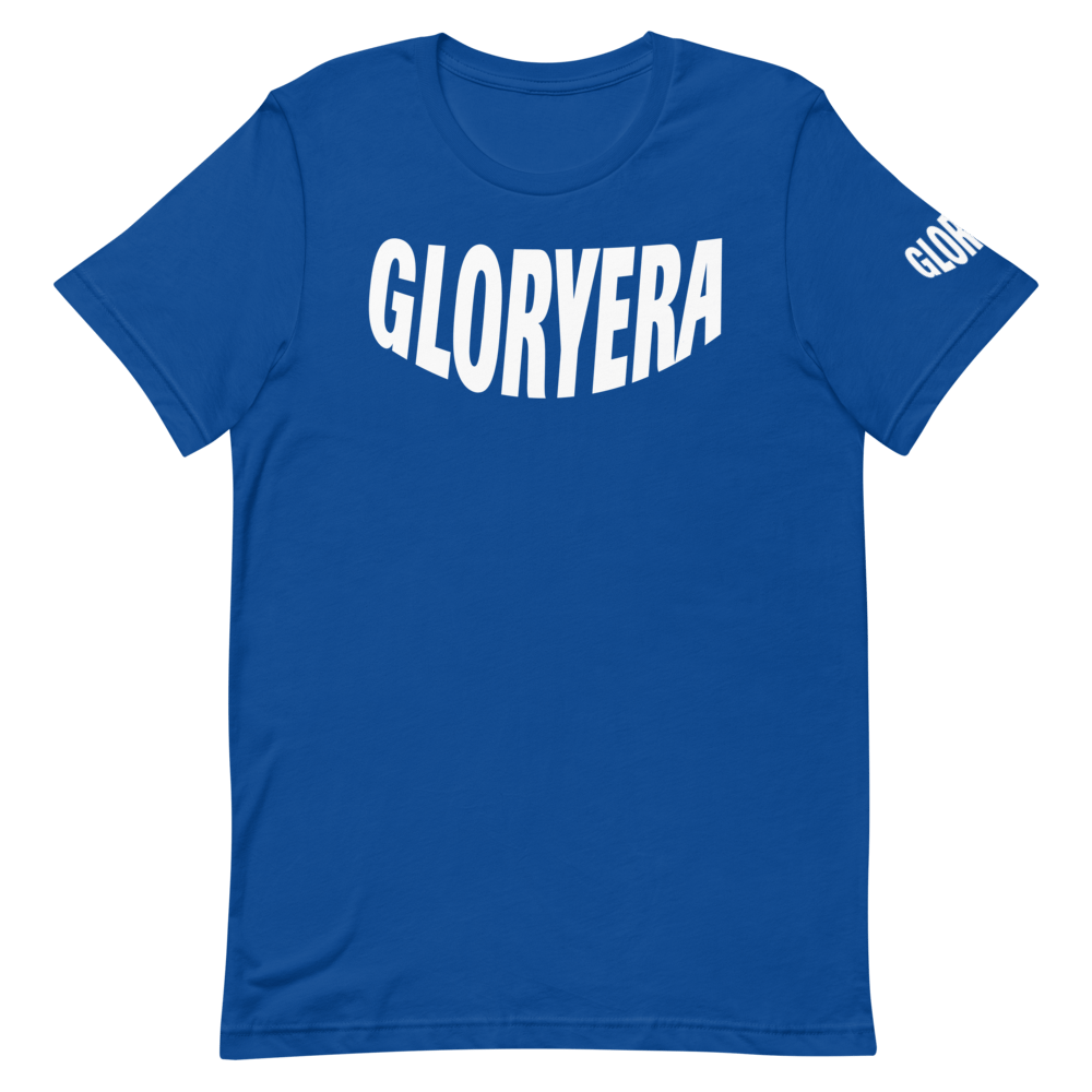 Image of GLORYERA® CREW TEE (ROYAL BLUE/WHITE)