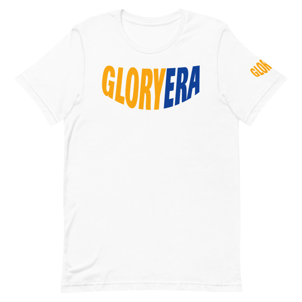 Image of GLORYERA® CREW TEE (BLUE/GOLD)