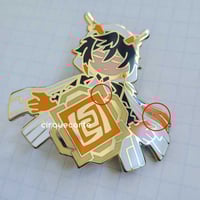 Image 3 of SECONDS Genshin Impact Fan Made Enamel Pins (READ DESCRIPTION)