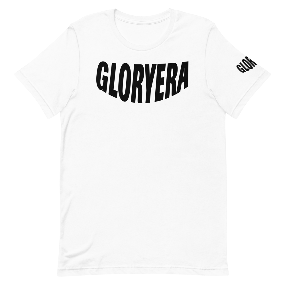 Image of GLORYERA® CREW TEE (WHITE/BLACK)