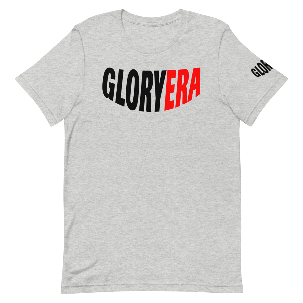 Image of GLORYERA® CREW TEE (ATHLETIC GRAY/BLACK/RED)