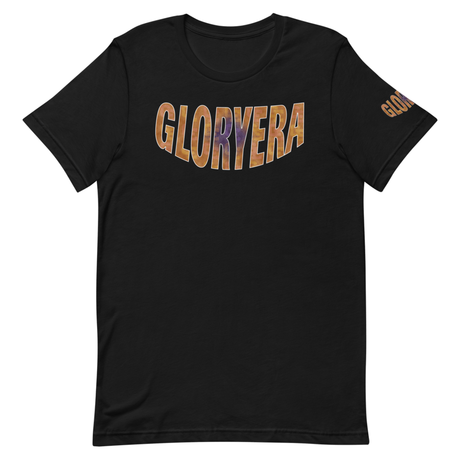 Image of GLORYERA® CREW TEE (BLACK/SUN DUST)