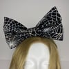 "THE WEB$ WE WEAVE" (GLOW in the dark) Hair Bow
