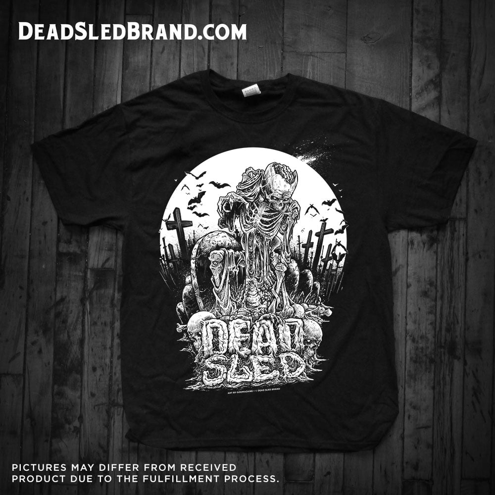 Dead Sled x GODMACHINE Graves & Gore T-Shirt | deadsledbrand
