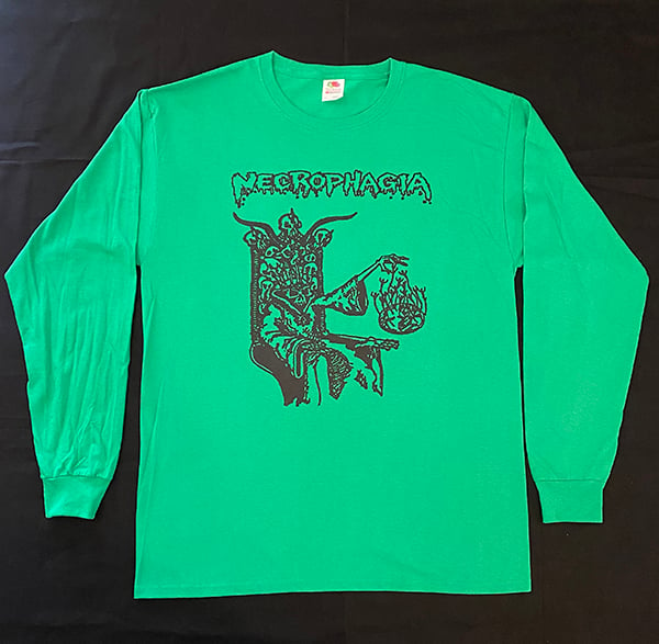Image of Necrophagia " Rise From The Crypt " Long Sleeve T shirt 