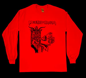 Image of Necrophagia " Rise From The Crypt " Long Sleeve T shirt 