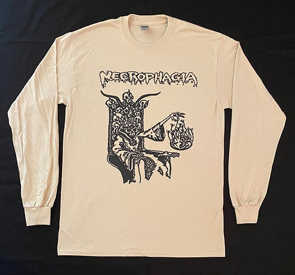 Image of Necrophagia " Rise From The Crypt " Long Sleeve T shirt 