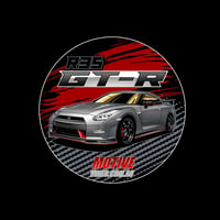 Image 4 of Sticker & GT-R Tag Bundle