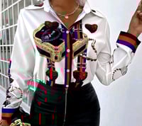 Image 1 of Fashion Work Blouse 