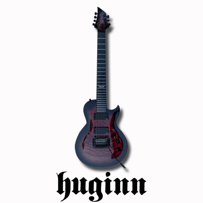 HUGINN HR-7 NECK THRU USA MODEL O2 SERIES 
