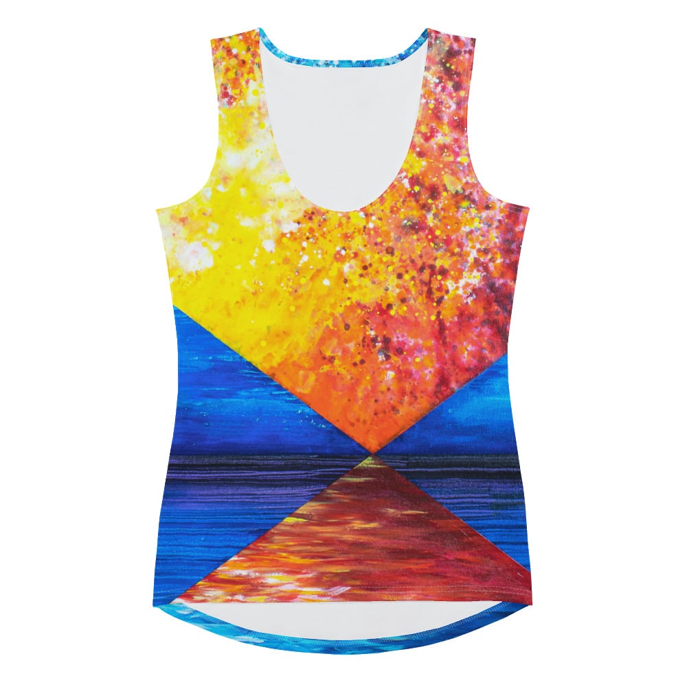 Image of Ladies Tank - "The Universe Always Votes for the Wrong Human"