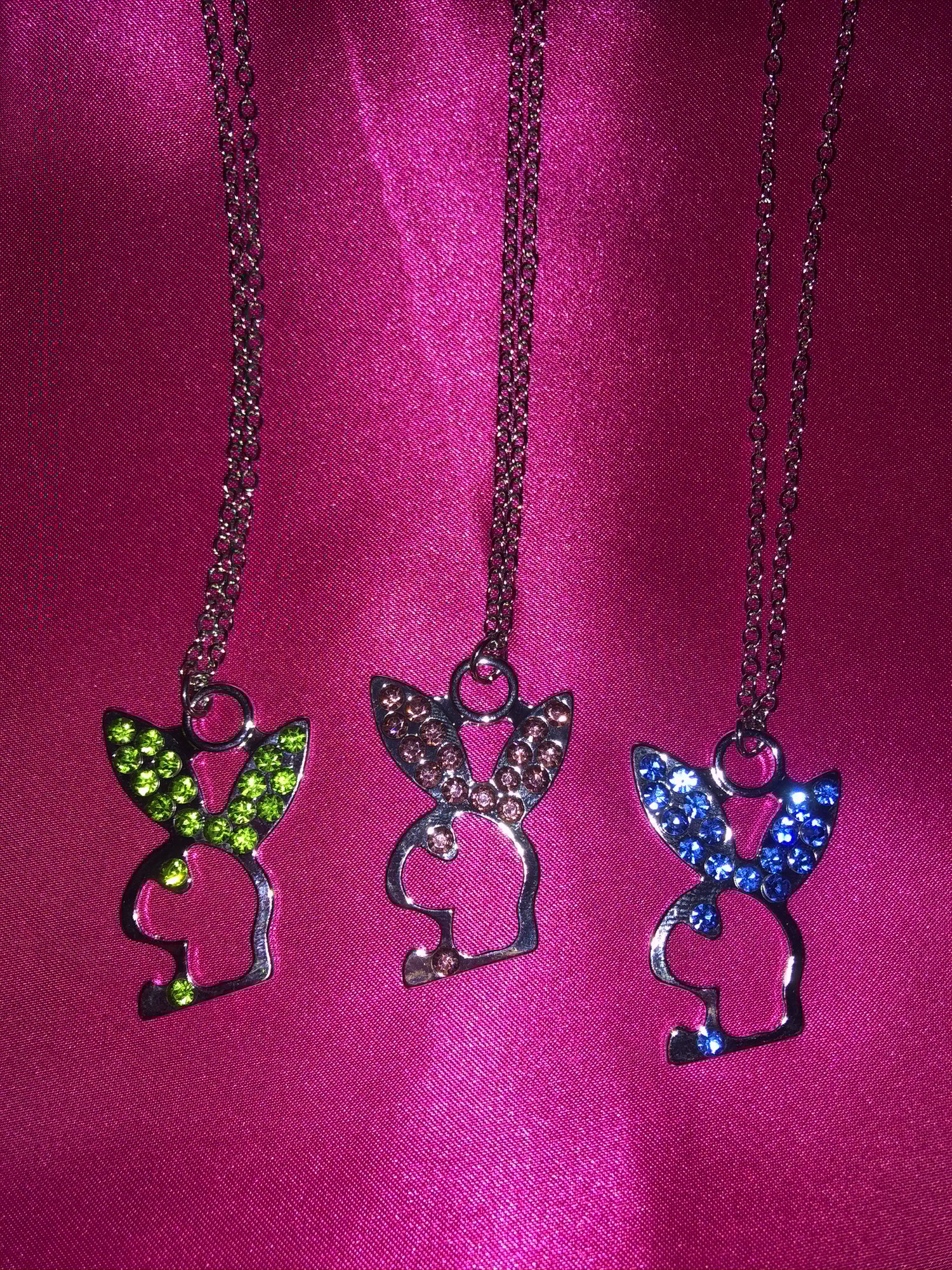Colorful Bunny Necklace 