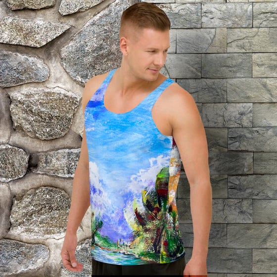 Image of Tank Top - "The Time Is Always Right Out Here"