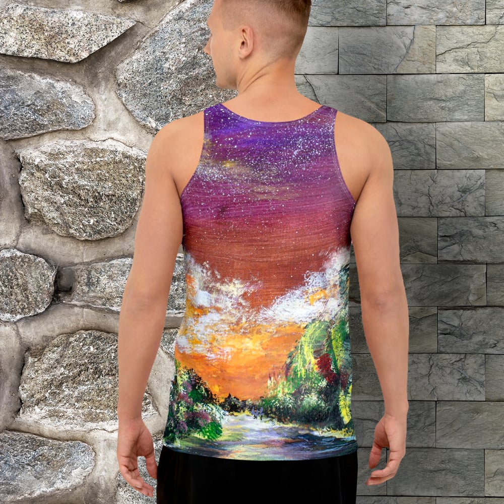 Image of Tank Top - "The Time Is Always Right Out Here"