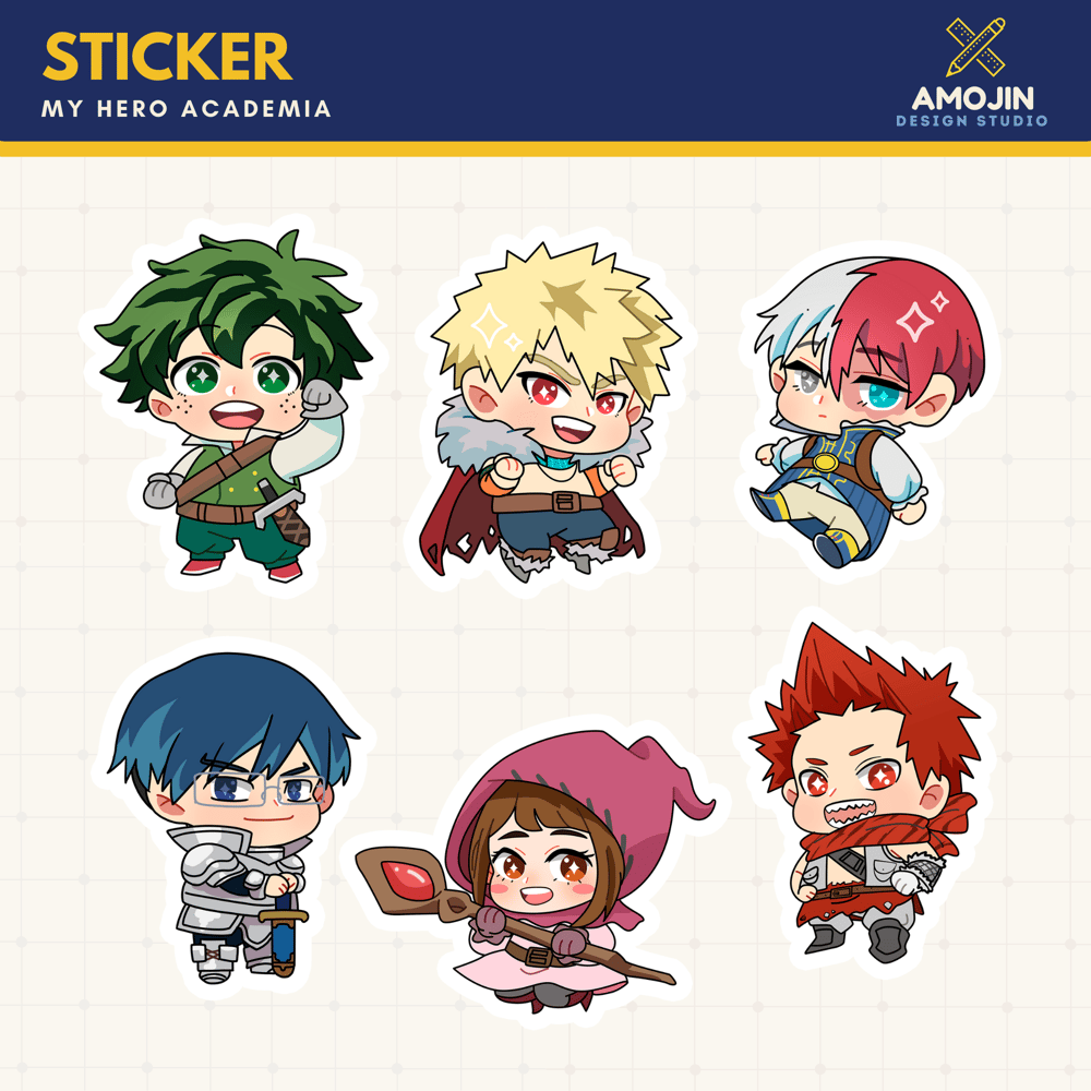 The Fantasy Sticker Sheet