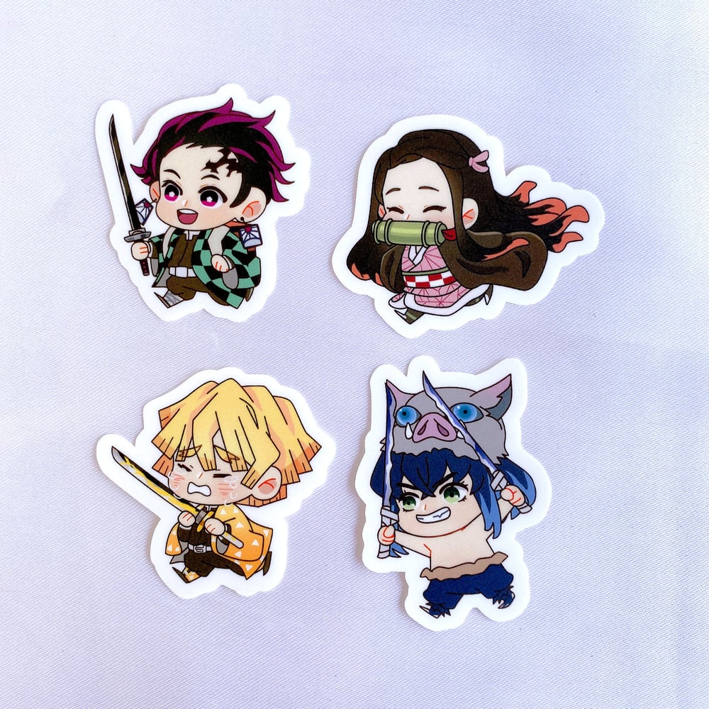 STICKER: Kimetsu No Yaiba Demon Slayer | Amojinph