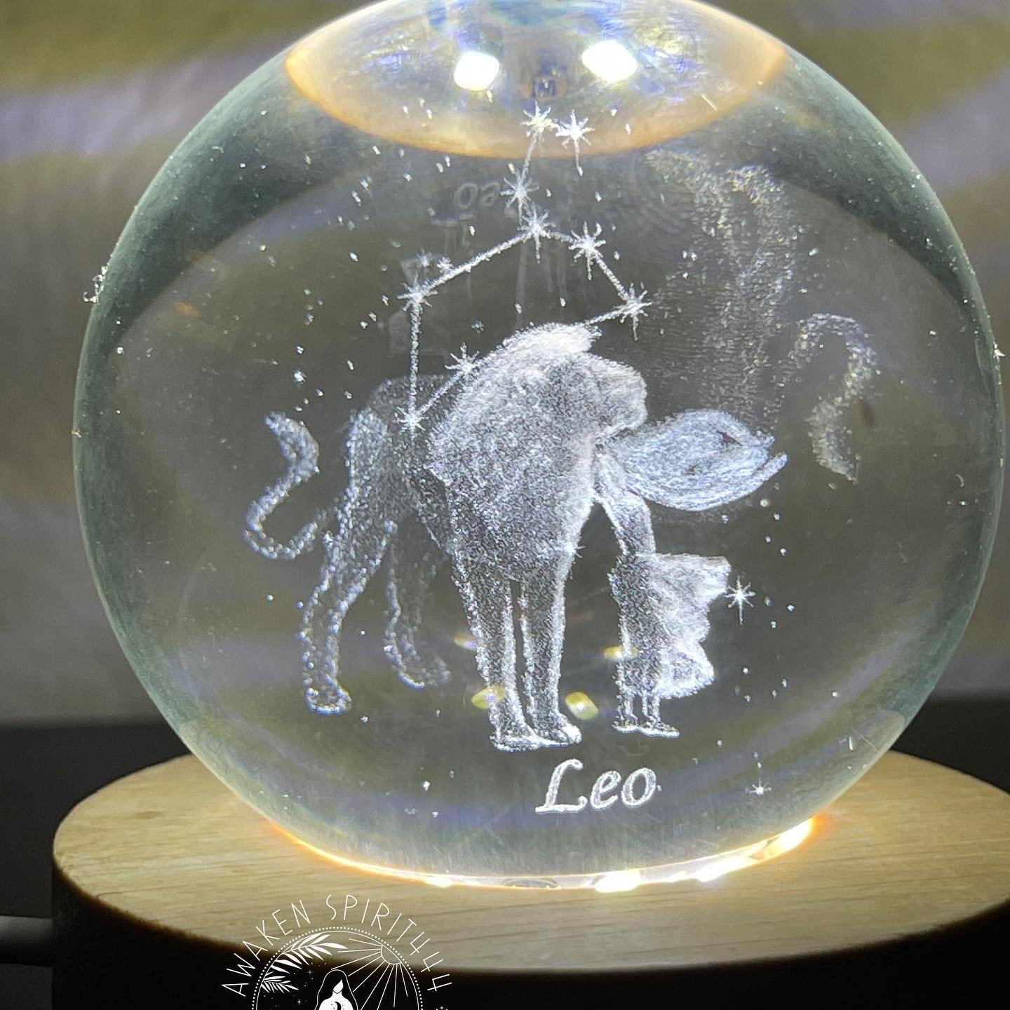 Image of Leo Glass Sphere