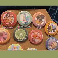 Image 3 of "Friend of Pollinators" 2.25" Buttons