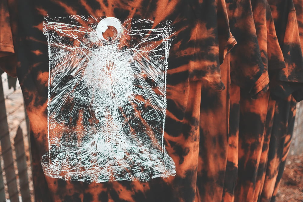 LIMITED EDITION ‘EYE IN THE SKY’ BLEACH TIE  DYE [hand dyed by band] 