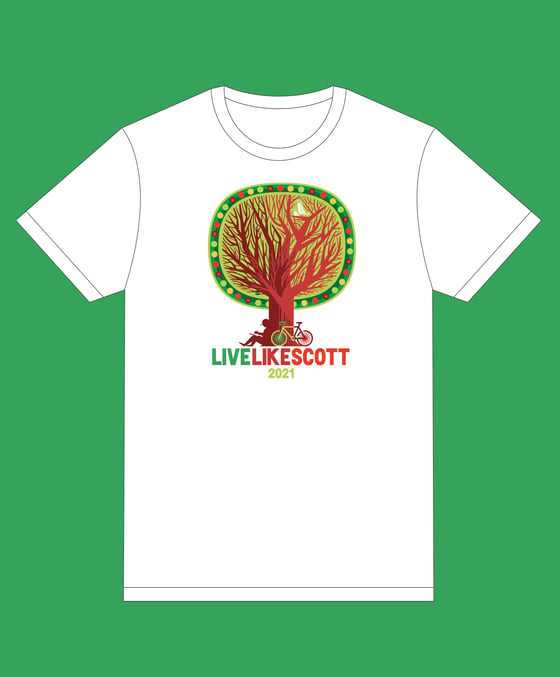 Image of Live Like Scott 2021 Virtual Event Multi Color T-Shirt