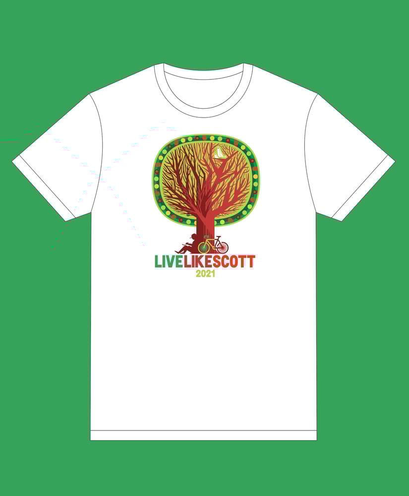 Image of Live Like Scott 2021 Virtual Event Multi Color T-Shirt