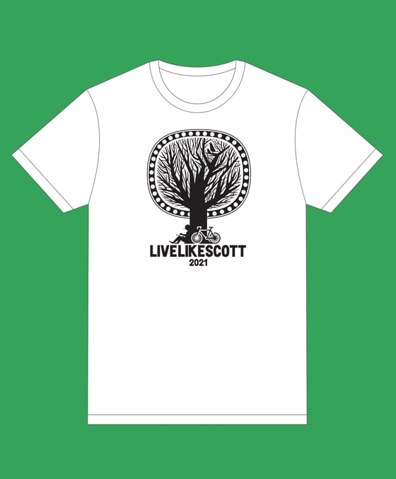 Image of Live Like Scott 2021 Virtual Event Single Color T-Shirt