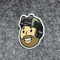 Image 1 of Fallout Operator Head Sticker