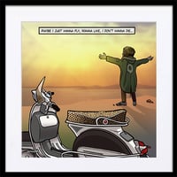 Image 3 of Oasis - Live Forever Vespa