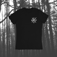 Image 2 of The BCW HxC Chest Pocket Print BLACK T-Shirt