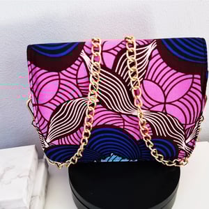 Image of SHADE AFRICANPRINT HANDBAG