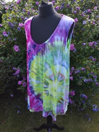 Image 5 of Sleeveless Flared Swing Long Vest  size 18/20