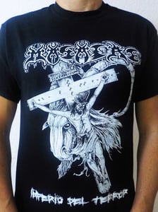 Image of MASACRE "Imperio del terror"  Oficial shirt.