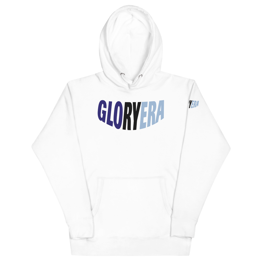 Image of GLORYERA® CREW HOODIE (CONCORD/BLACK/LIGHT BLUE)