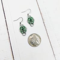 Image 2 of Rhinestone Romanov Earrings